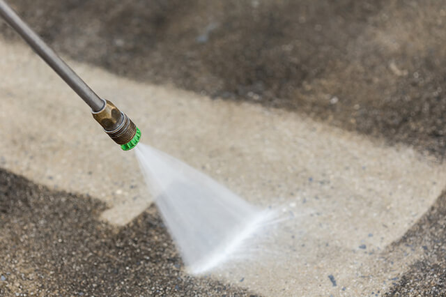 parking lot pressure washing in port st lucie