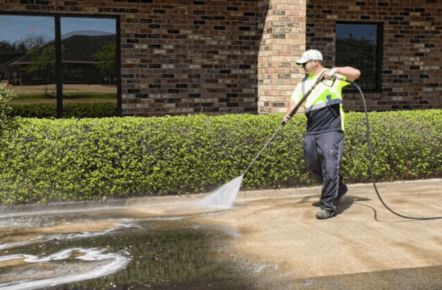 commercial concrete cleaning in port st lucie